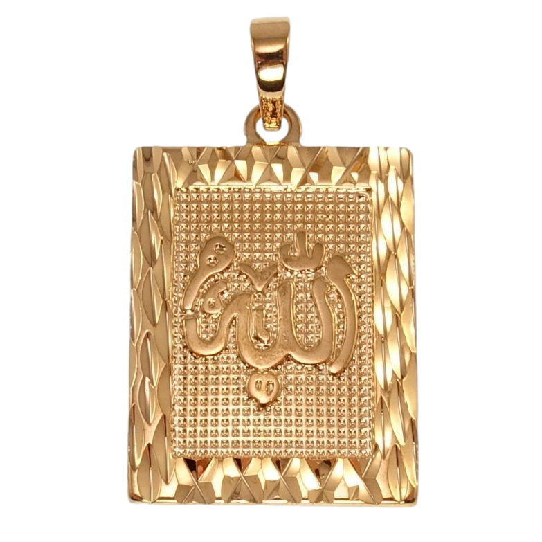 Кулон Xuping Позолота РО Мусульманская подвеска с надписью Аллах для цепочки до 7мм фото №20