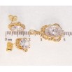 Набор Xuping Позолота 18K Серьги Кулон Кристальная феерия фото №2