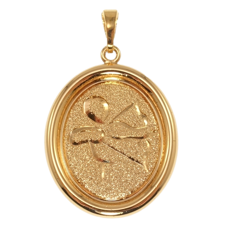 Кулон Xuping Позолота 18K Знак Зодіаку Стрілець для ланцюжка до 5мм фото №18 Кулон Xuping Позолота 18K Знак Зодіаку Стрілець для ланцюжка до 5мм фото №18