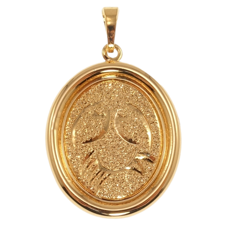 Кулон Xuping Позолота 18K Знак Зодиака Рак для цепочки до 5мм фото №1