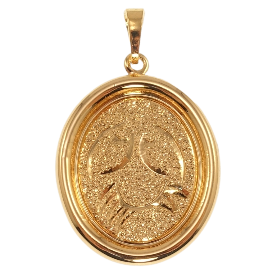Кулон Xuping Позолота 18K Знак Зодіаку Рак для ланцюжка до 5мм фото №1