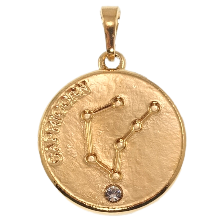 Кулон Xuping Позолота 18K Знак Зодіаку Козеріг для ланцюжка до 5мм фото №2