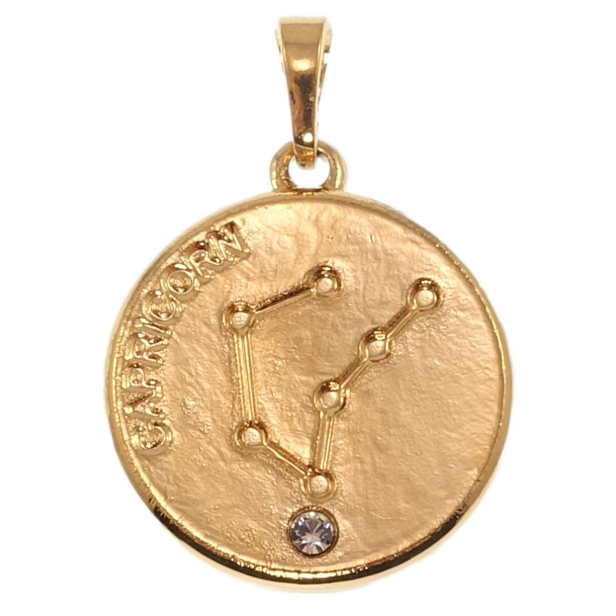Кулон Xuping Позолота 18K Знак Зодіаку Козеріг для ланцюжка до 5мм фото №1