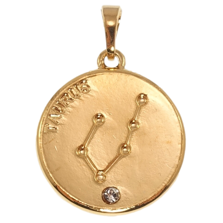 Кулон Xuping Позолота 18K Знак Зодіаку Телець для ланцюжка до 5мм фото №1