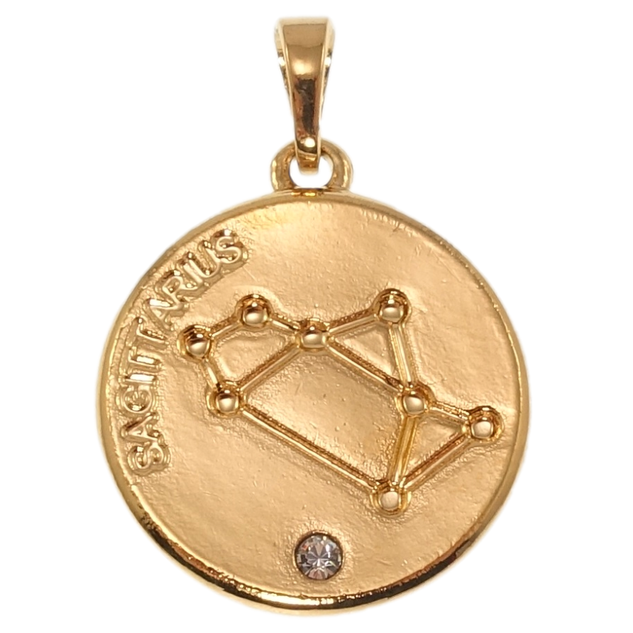 Кулон Xuping Позолота 18K Знак Зодіаку Стрілець для ланцюжка до 5мм фото №1