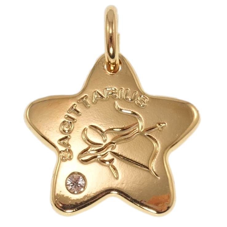 Кулон Xuping Позолота 18K Знак Зодіаку Стрілець для ланцюжка до 5мм фото №4 Кулон Xuping Позолота 18K Знак Зодіаку Стрілець для ланцюжка до 5мм фото №4
