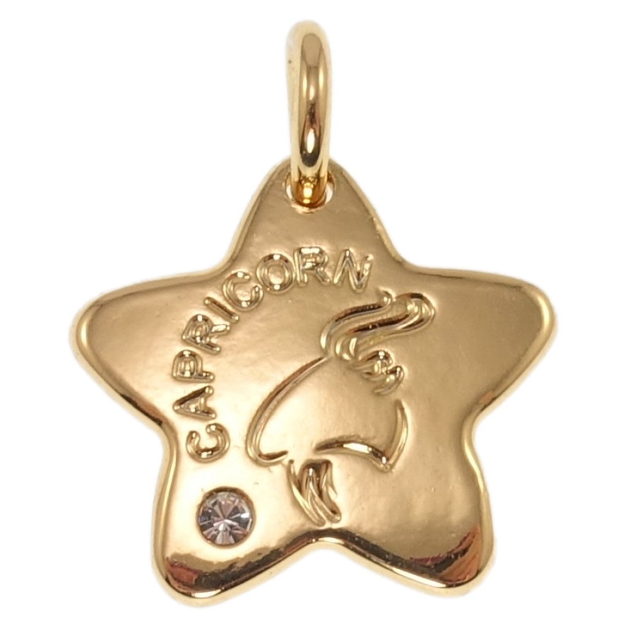 Кулон Xuping Позолота 18K Знак Зодіаку Козеріг для ланцюжка до 5мм фото №1