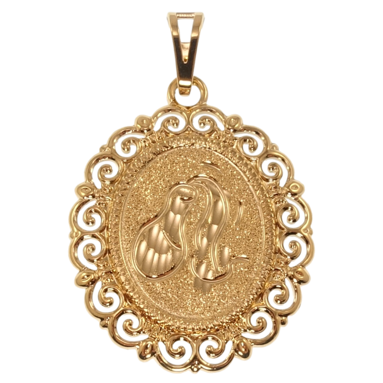Кулон Xuping Позолота 18K Знак Зодиака Водолей для цепочки до 7мм фото №1 Кулон Xuping Позолота 18K Знак Зодиака Водолей для цепочки до 7мм фото №1
