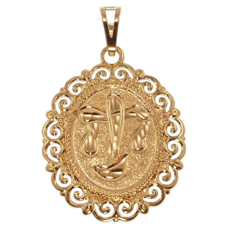 Кулон Xuping Позолота 18K Знак Зодиака Весы для цепочки до 7мм фото №1