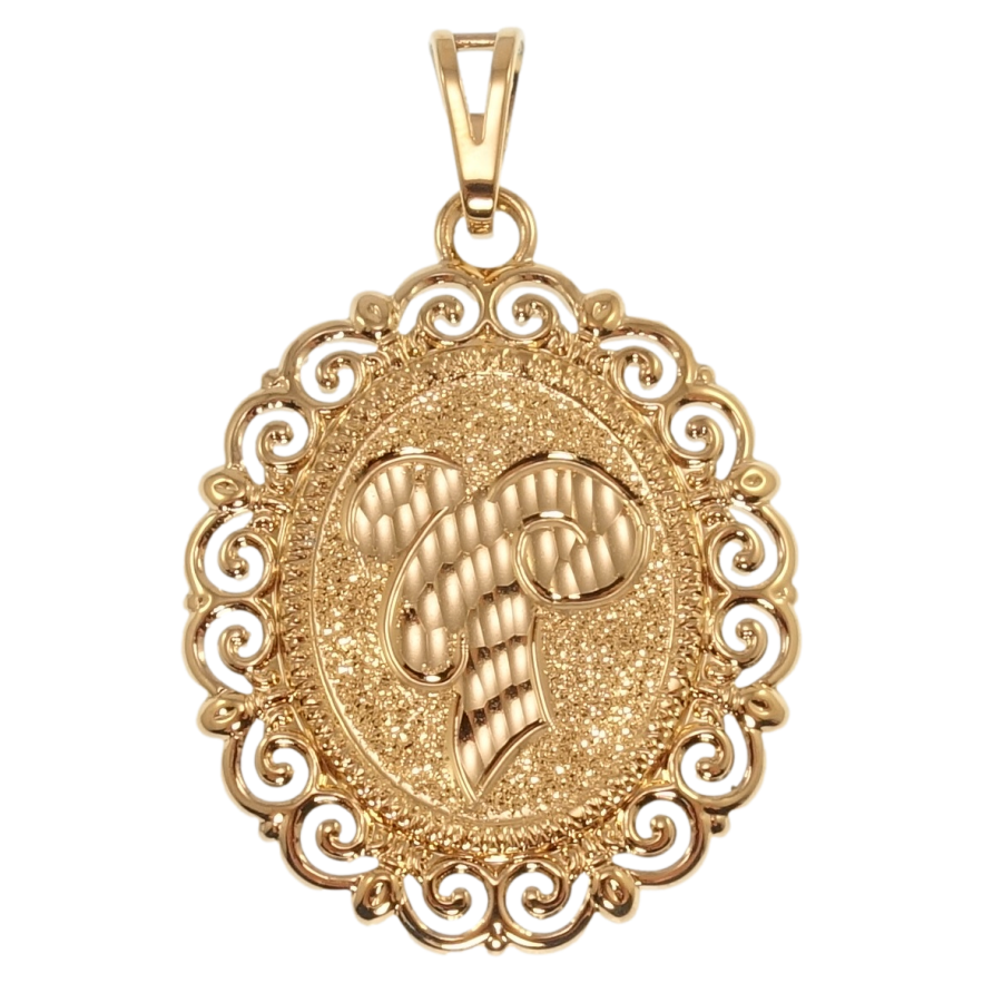 Кулон Xuping Позолота 18K Знак Зодіаку Овен для ланцюжка до 7мм фото №1 Кулон Xuping Позолота 18K Знак Зодіаку Овен для ланцюжка до 7мм фото №1