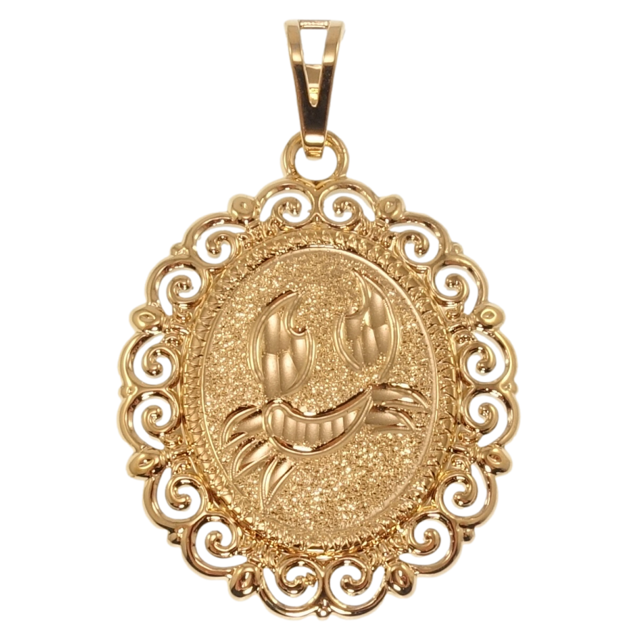 Кулон Xuping Позолота 18K Знак Зодіаку Рак для ланцюжка до 7мм фото №1