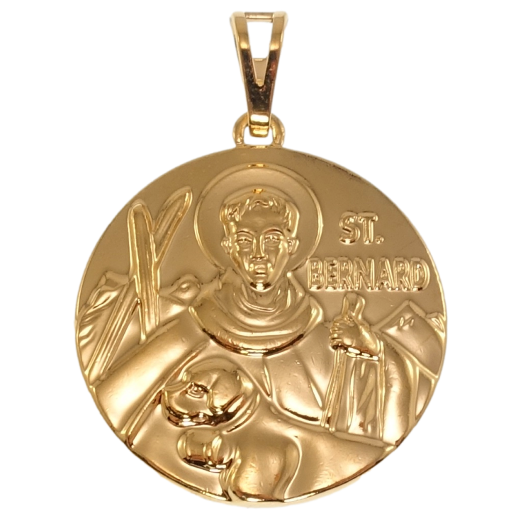 Кулон Xuping Позолота 18K Ладанка Святий Бернард для ланцюжка до 6мм фото №17 Кулон Xuping Позолота 18K Ладанка Святий Бернард для ланцюжка до 6мм фото №17