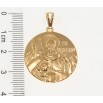 Кулон Xuping Позолота 18K Ладанка Святий Бернард для ланцюжка до 6мм фото №2 Кулон Xuping Позолота 18K Ладанка Святий Бернард для ланцюжка до 6мм фото №2