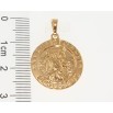 Кулон Xuping Позолота 18K Ладанка Святий Крістофер покровитель подорожуючих для ланцюжка до 5мм фото №2