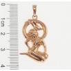 Кулон Xuping Позолота РО Знак Зодиака Дева для цепочки до 6мм фото №2