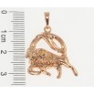 Кулон Xuping Позолота РО Знак Зодиака Овен для цепочки до 6мм фото №2