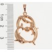 Кулон Xuping Позолота РВ Знак Зодіаку Риби для ланцюжка до 6мм фото №2