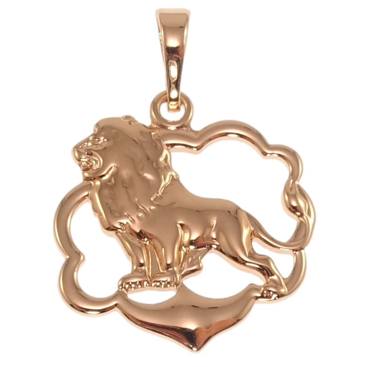 Кулон Xuping Позолота РВ Знак Зодіаку Лев для ланцюжка до 6мм фото №21 Кулон Xuping Позолота РВ Знак Зодіаку Лев для ланцюжка до 6мм фото №21