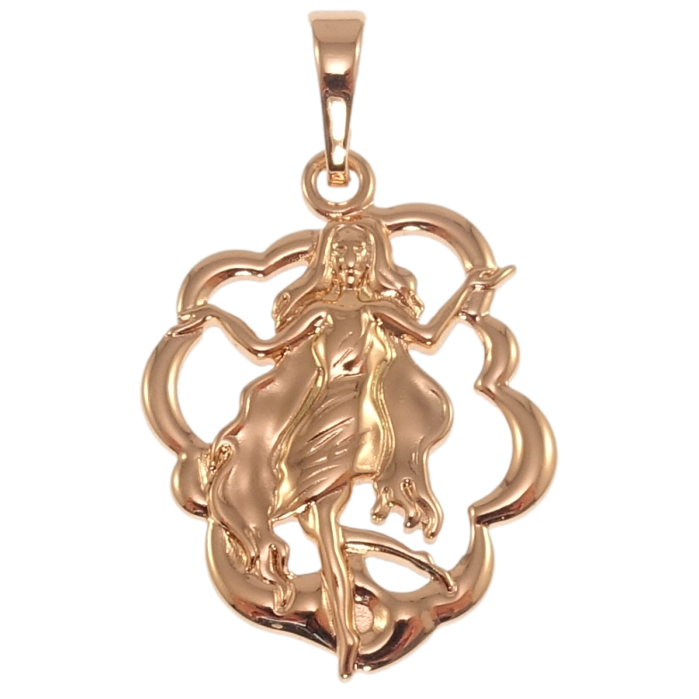 Кулон Xuping Позолота РВ Знак Зодіаку Діва для ланцюжка до 6мм фото №1