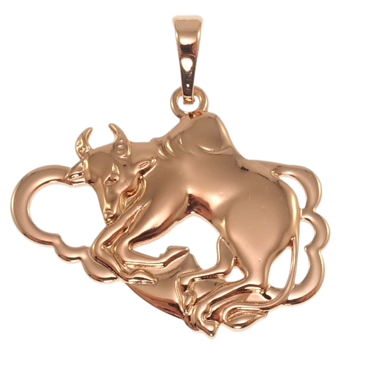 Кулон Xuping Позолота РВ Знак Зодіаку Телець для ланцюжка до 6мм фото №16 Кулон Xuping Позолота РВ Знак Зодіаку Телець для ланцюжка до 6мм фото №16