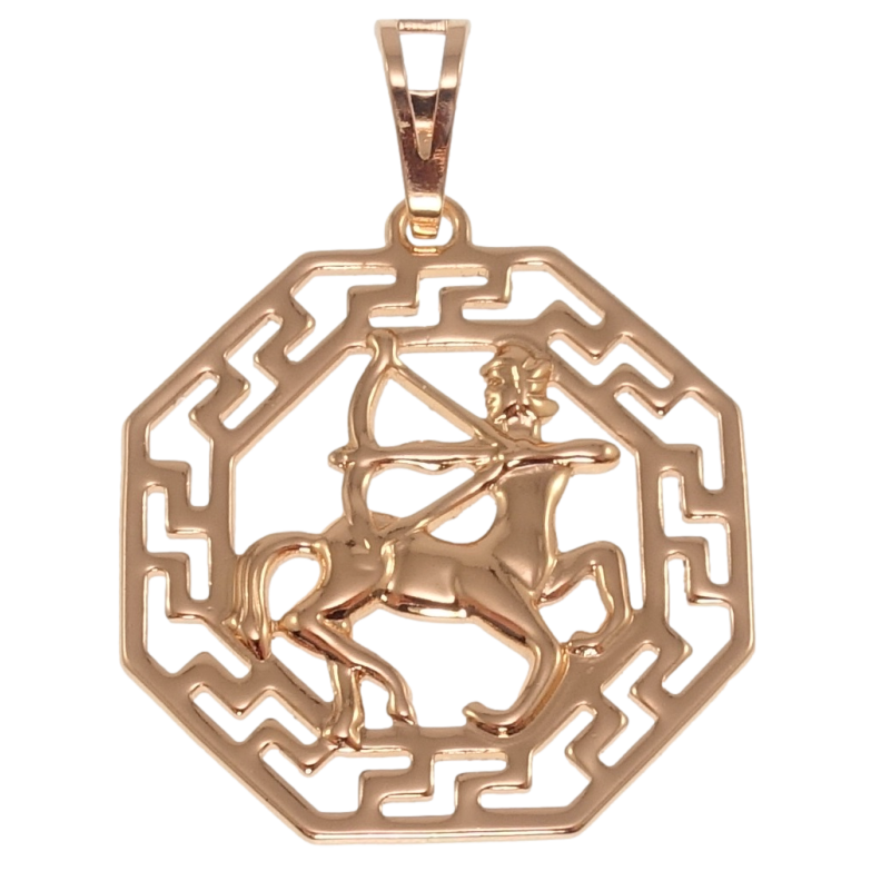 Кулон Xuping Позолота РВ Знак Зодіаку Стрілець для ланцюжка до 7мм фото №2