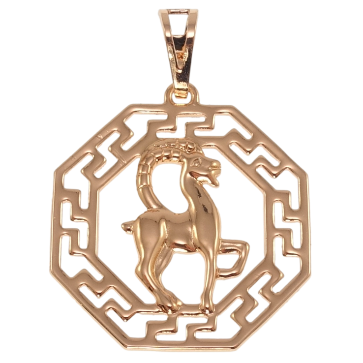 Кулон Xuping Позолота РВ Знак Зодіаку Козеріг для ланцюжка до 7мм фото №24 Кулон Xuping Позолота РВ Знак Зодіаку Козеріг для ланцюжка до 7мм фото №24
