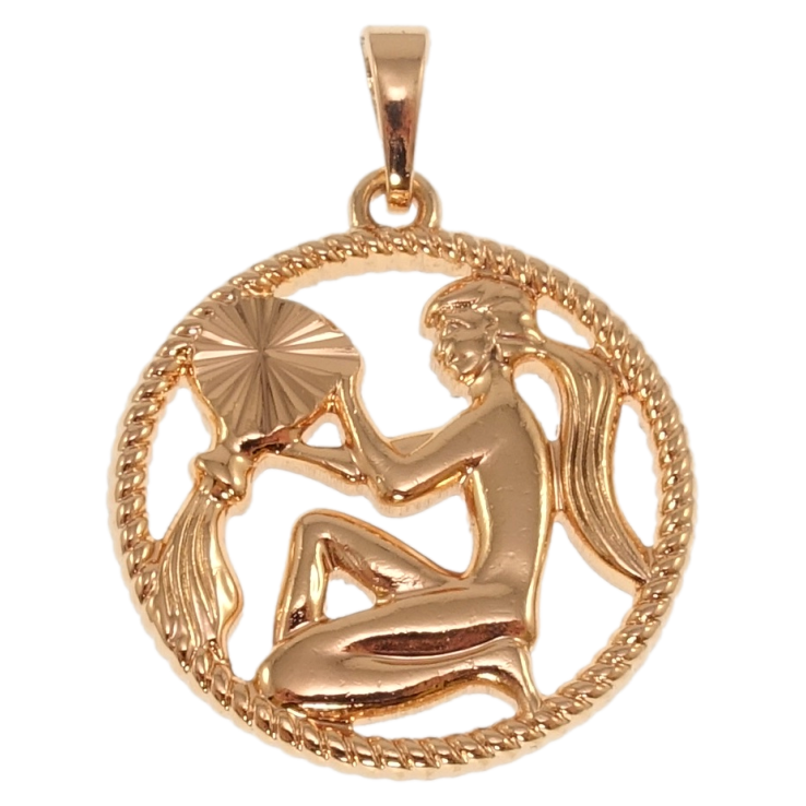 Кулон Xuping Позолота РВ Знак Зодіаку Водолій для ланцюжка до 5мм фото №13