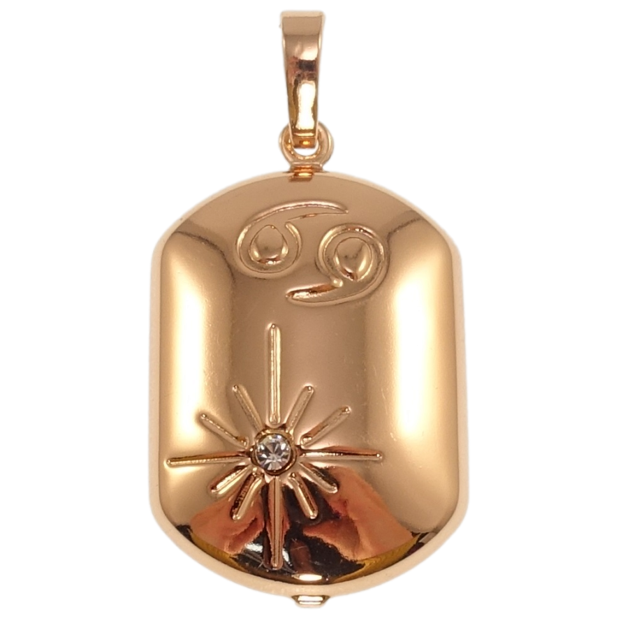 Кулон Xuping Позолота РВ Знак Зодіаку Рак для ланцюжка до 6мм фото №1