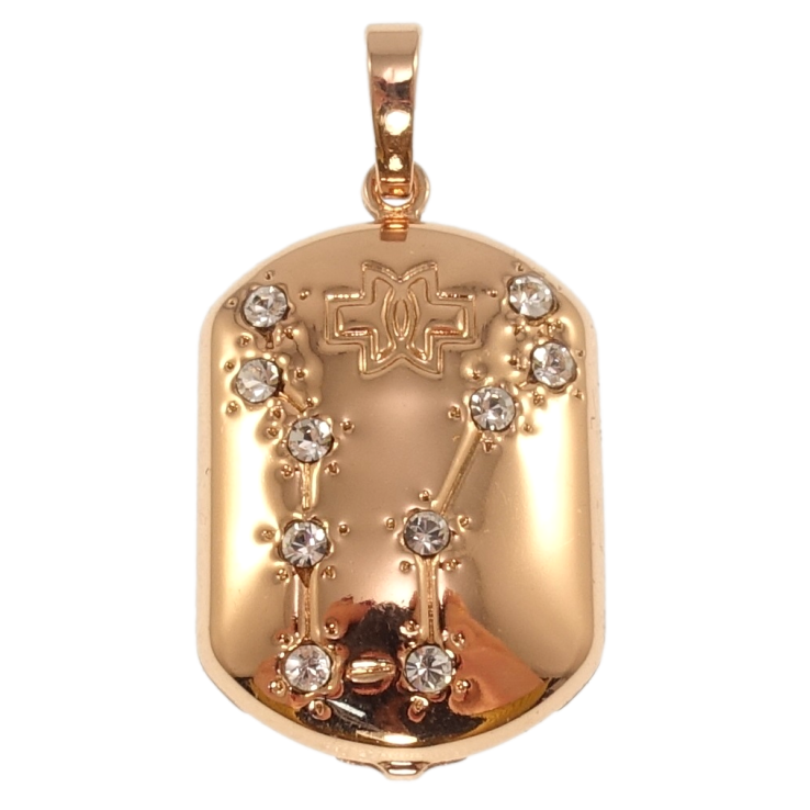 Кулон Xuping Позолота РВ Знак Зодіаку Риби для ланцюжка до 6мм фото №8