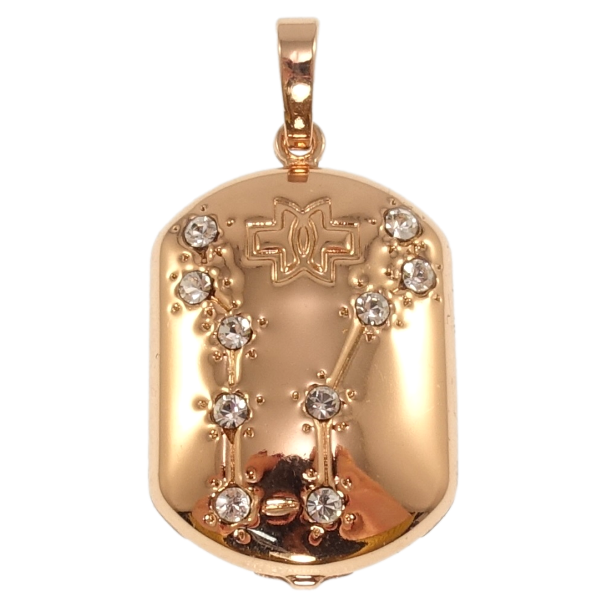 Кулон Xuping Позолота РВ Знак Зодіаку Риби для ланцюжка до 6мм фото №1