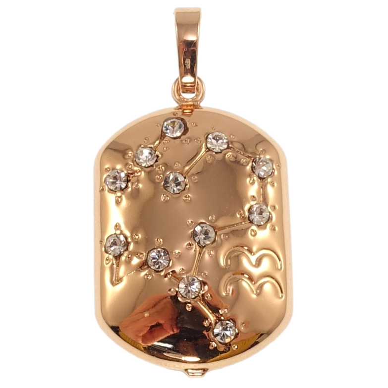 Кулон Xuping Позолота РВ Знак Зодіаку Водолій для ланцюжка до 6мм фото №1