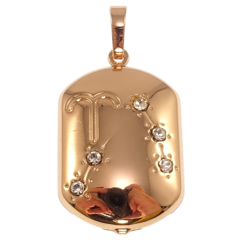 Кулон Xuping Позолота РО Знак Зодиака Овен для цепочки до 6мм фото №5