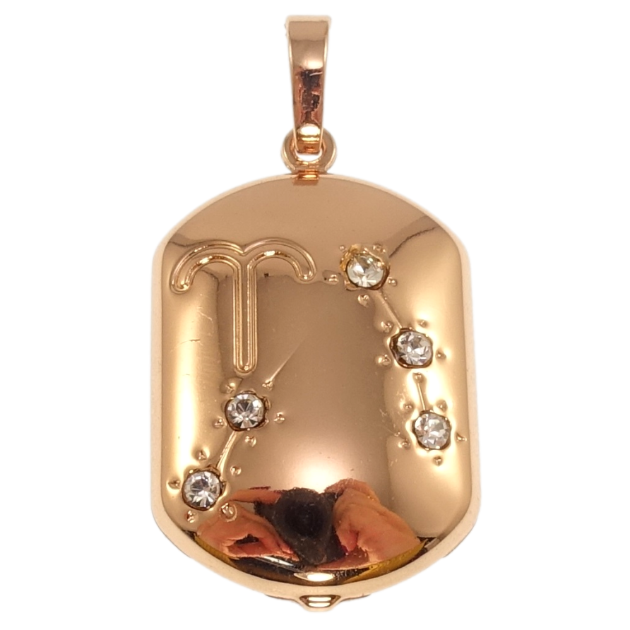 Кулон Xuping Позолота РВ Знак Зодіаку Овен для ланцюжка до 6мм фото №1