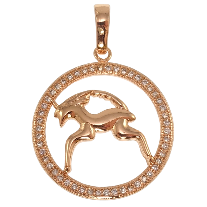 Кулон Xuping Позолота РВ Знак Зодіаку Телець для ланцюжка до 6мм фото №6