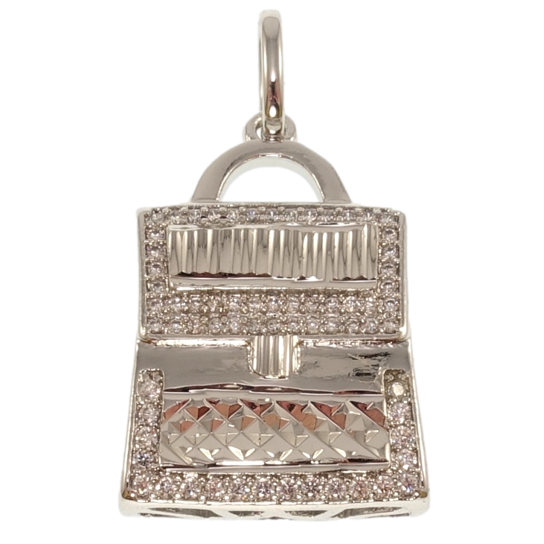 Кулон Xuping Родій Сумочка для ланцюжка до 6мм фото №16