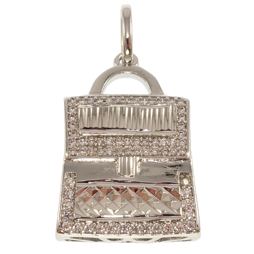 Кулон Xuping Родій Сумочка для ланцюжка до 6мм фото №1