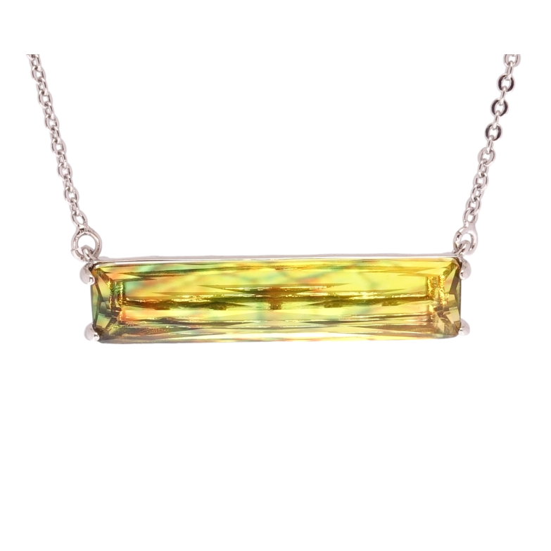 Подвеска на цепочке Xuping Родий Кристалл хамелеон размер 47-50см х 1мм фото №1 Подвеска на цепочке Xuping Родий Кристалл хамелеон размер 47-50см х 1мм фото №1