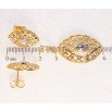 Набір Xuping Позолота + Родій Сережки Кулон Різний візерунок фото №2