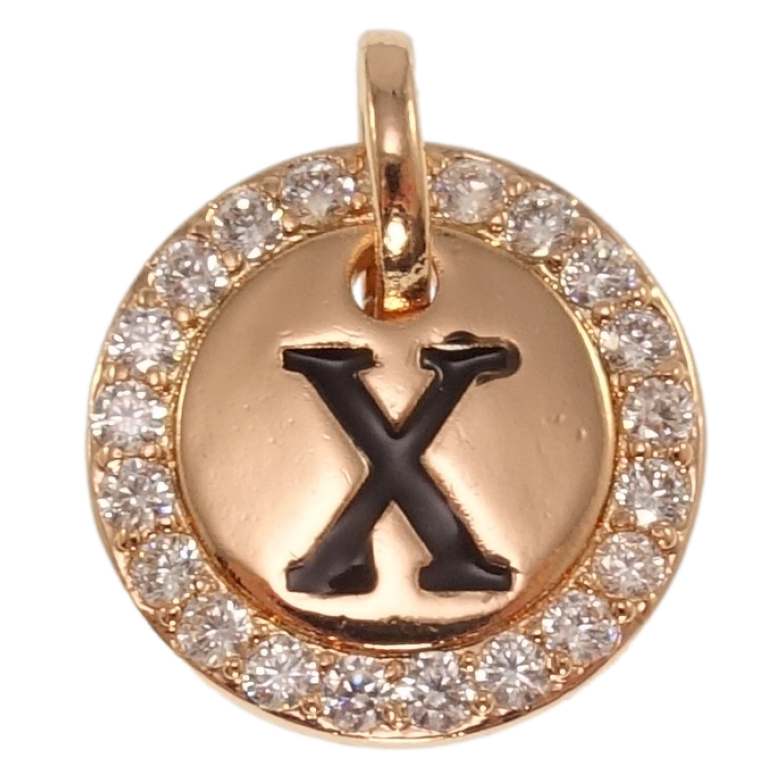 Кулон Xuping Позолота РО Буква X для цепочки до 3мм фото №1 Кулон Xuping Позолота РО Буква X для цепочки до 3мм фото №1