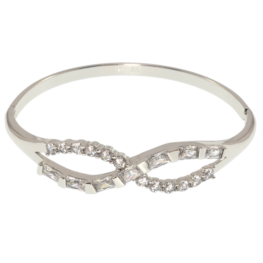 Браслет Xuping Родій Нескінченність ø 5,6см фото №1