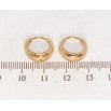 Сережки Xuping Позолота 18K колечка Декоративний орнамент напилення фото №2