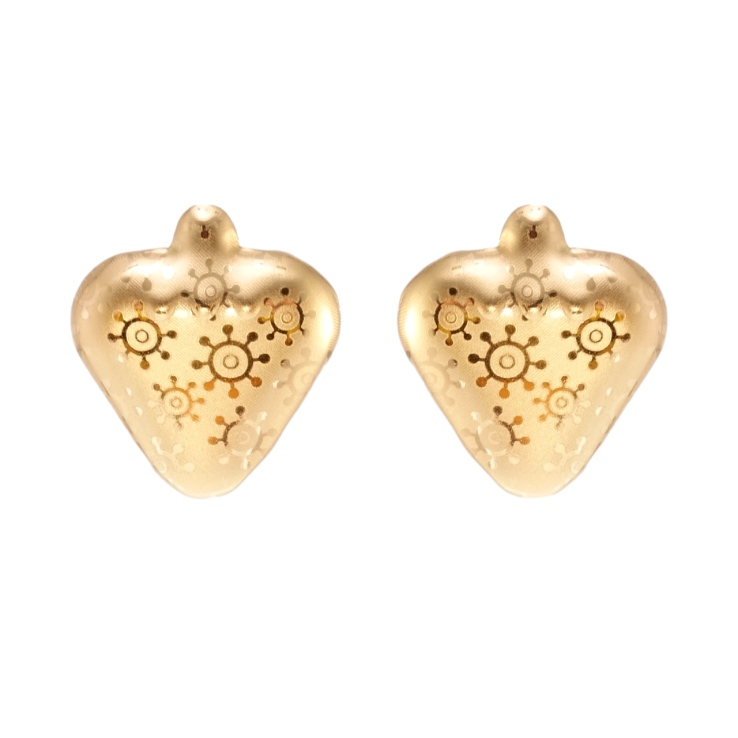 Серьги Xuping Позолота 18K пусеты Декоративный орнамент напылением фото №24