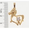 Кулон Xuping Позолота 18K Знак Східного Гороскопу Кінь для ланцюжка до 6мм фото №2