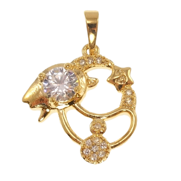 Кулон Xuping Позолота 18K Знак Зодіаку Овен для ланцюжка до 5мм фото №22 Кулон Xuping Позолота 18K Знак Зодіаку Овен для ланцюжка до 5мм фото №22