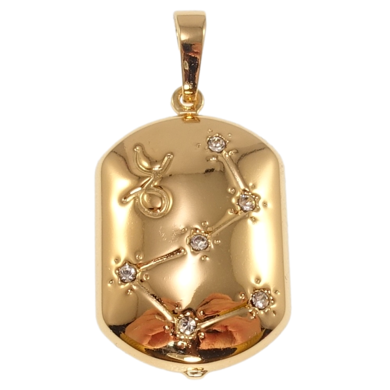 Кулон Xuping Позолота 18K Знак Зодіаку Козеріг для ланцюжка до 7мм фото №7