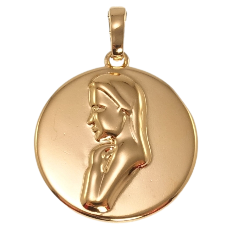 Кулон Xuping Позолота 18K Мати Тереза для ланцюжка до 5мм фото №16 Кулон Xuping Позолота 18K Мати Тереза для ланцюжка до 5мм фото №16