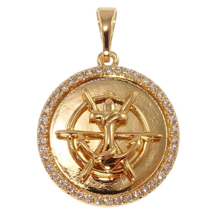 Кулон Xuping Позолота 18K Якір для ланцюжка до 5мм фото №20