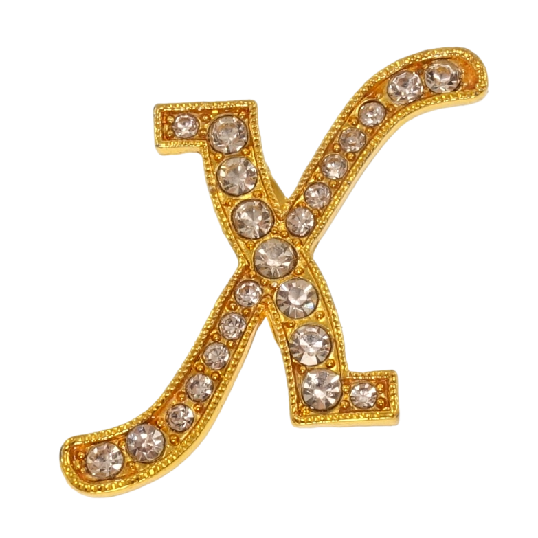 Брошка Літера Х фото №1
