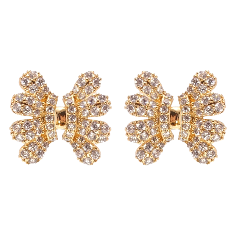 Сережки Xuping Позолота 18K пусети Інкрустація цирконієм фото №10