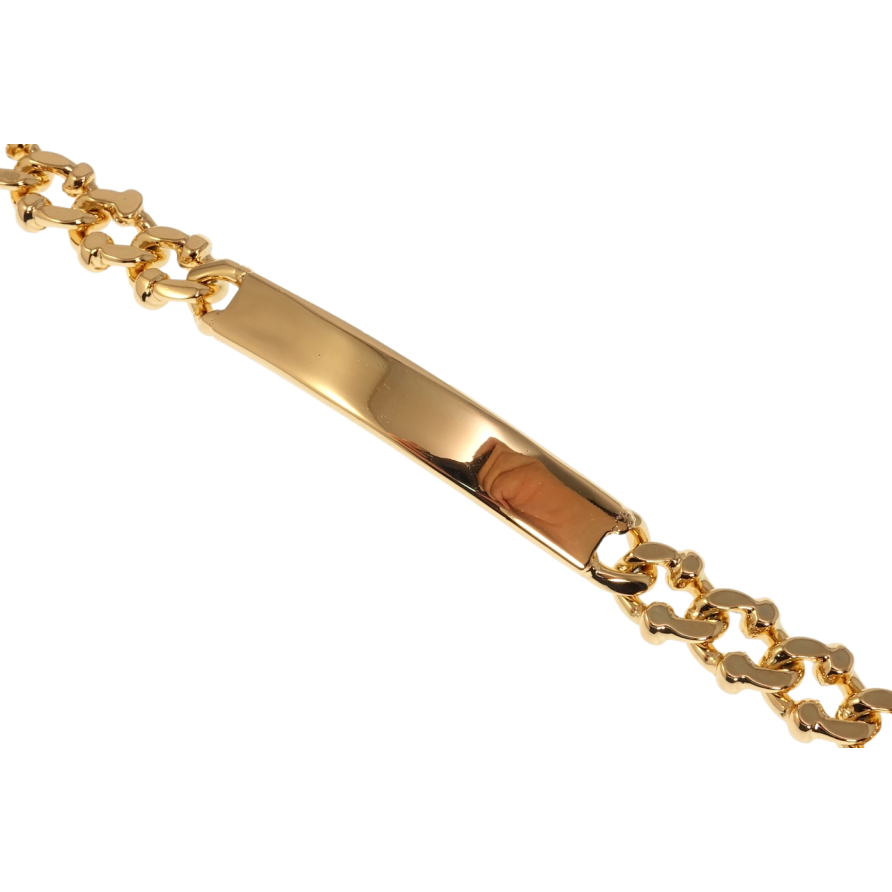 Браслет Xuping Позолота 18K Плетение Фантазийное с вставкой длина 20см х 10мм фото №1